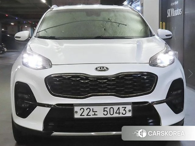 Kia Sportage The Bold 2018 Белый из Кореи