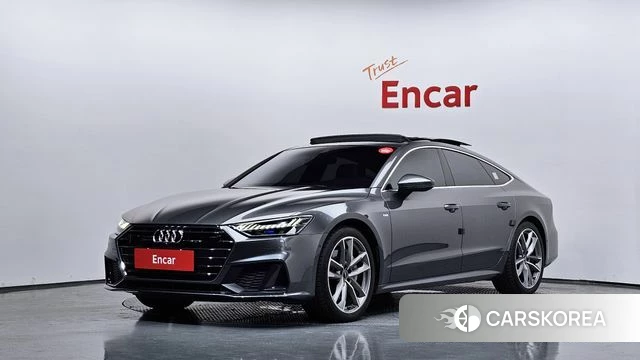 Audi A7 (4K) 2021 Серый из Кореи