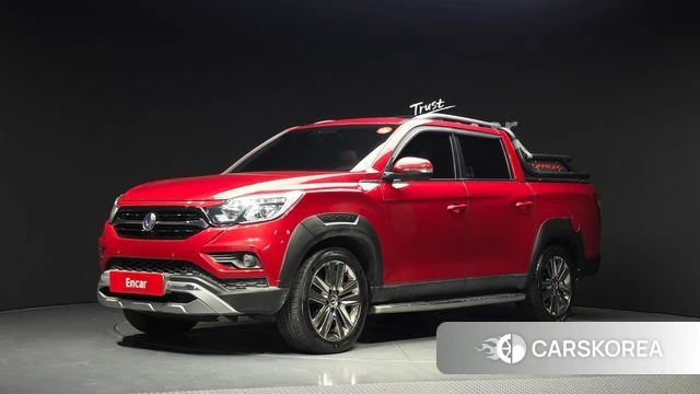 Ssangyong Rexton Sports 2018 Красный из Кореи