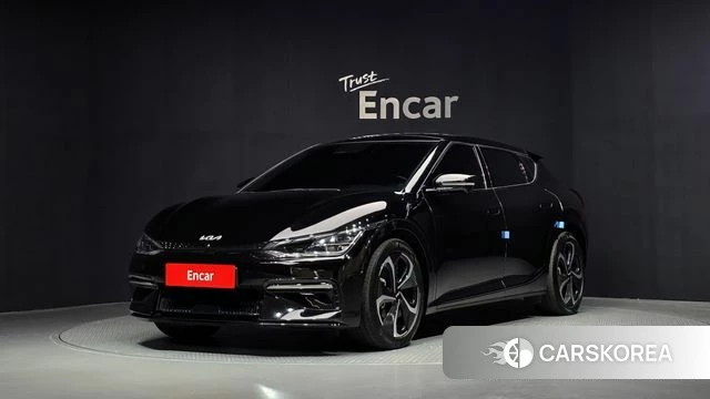 Kia EV6 2023 Черный из Кореи