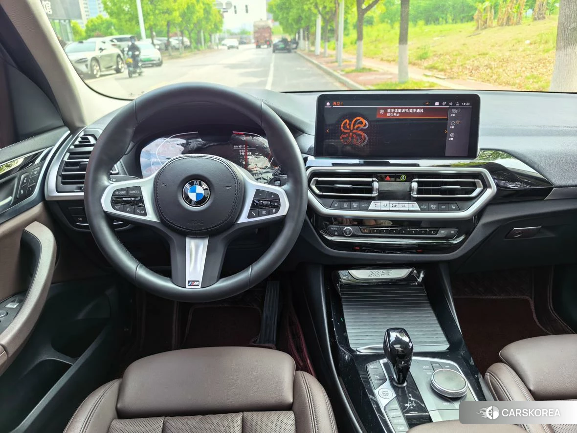 BMW X3 2021 Черный из Китая
