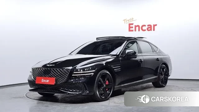 Genesis G80 (RG3) 2021 Черный из Кореи
