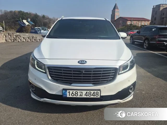 Kia All New Carnival 2018 Белый из Кореи