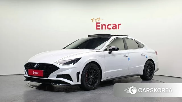 Hyundai Sonata (DN8) 2019 Белый из Кореи