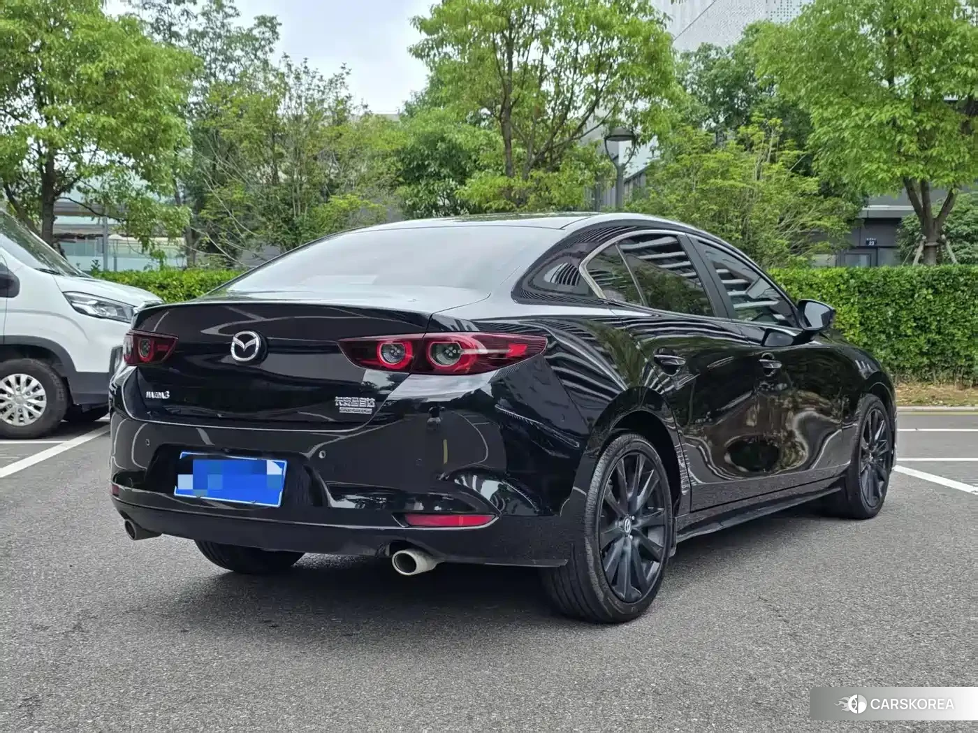 Mazda 3 2023 Черный из Китая