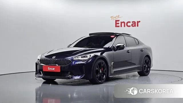 Kia Stinger 2018 Синий из Кореи