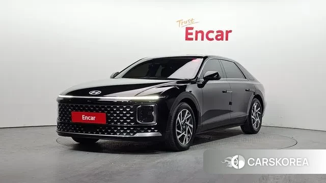 Hyundai Grandeur Hybrid (GN7) 2023 Черный из Кореи