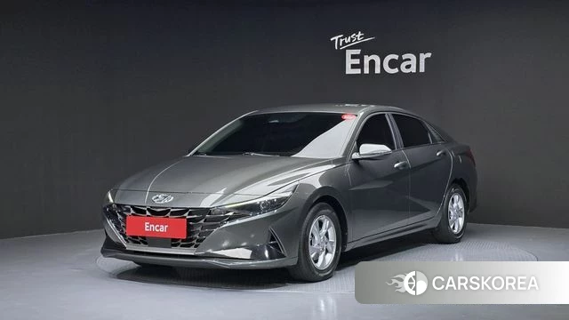 Hyundai Avante (CN7) 2021 Серый из Кореи