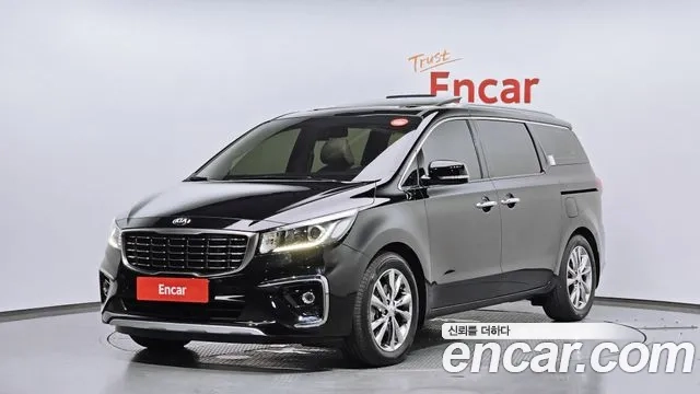 Kia The New Carnival 2020 Черный из Кореи