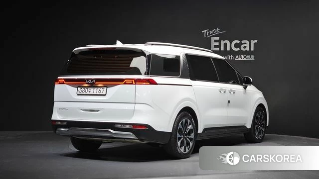Kia Carnival 4th generation 2022 Белый из Кореи