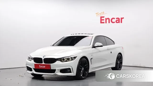 BMW 4 Series (F32) 2018 Белый из Кореи