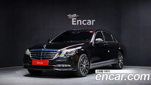 Mercedes-Benz S-Class W222 2020 Черный из Кореи