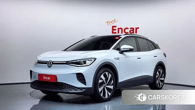Volkswagen ID.4 2023 Белый из Кореи