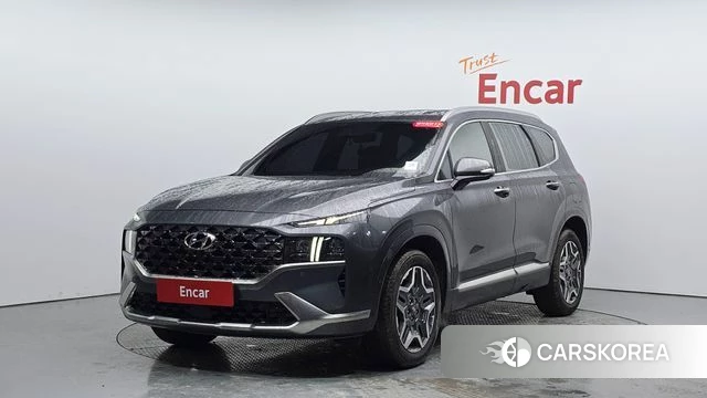 Hyundai The New Santa Fe 2023 Серый из Кореи
