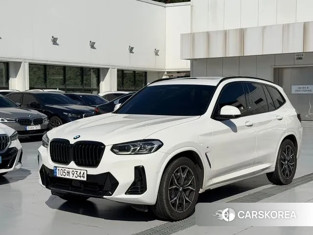BMW X3 (G01) 2021 Белый из Кореи