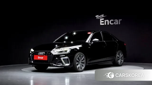 Audi A4 (B9) 2022 Черный из Кореи