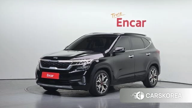 Kia Seltos 2019 Черный из Кореи