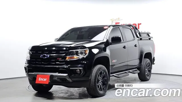 Chevrolet (GM Daewoo) Real New Colorado 2021 Черный из Кореи