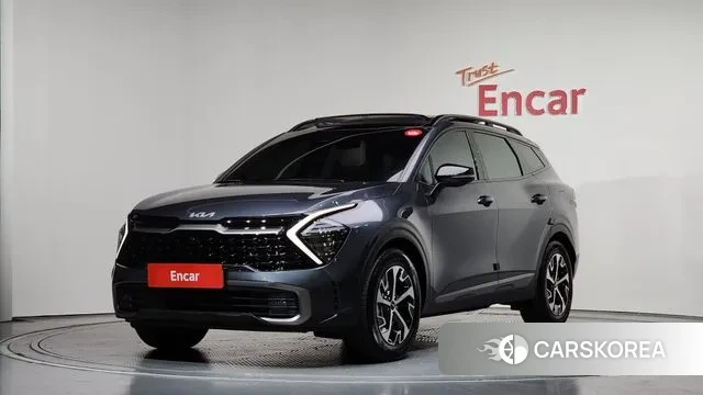 Kia Sportage 5th Generation Hybrid 2021 Серый из Кореи