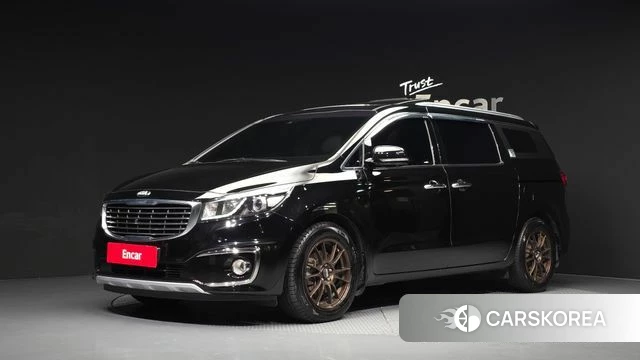 Kia All New Carnival 2018 Черный из Кореи