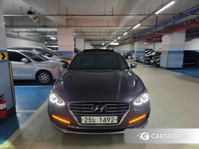 Hyundai Grandeur IG Hybrid 2019 Серый из Кореи