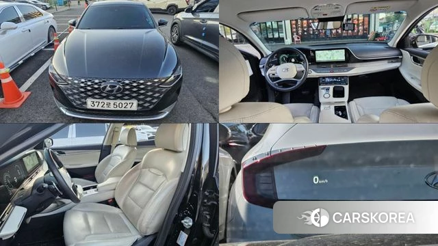 Hyundai The New Grandeur IG Hybrid 2021 Черный из Кореи