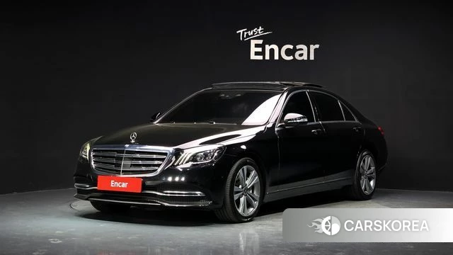 Mercedes-Benz S-Class W222 2018 Черный из Кореи