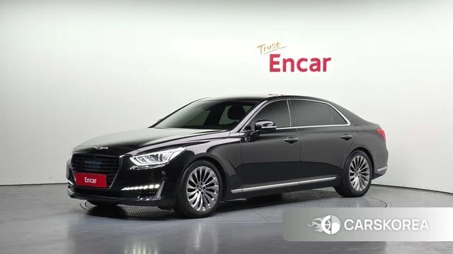 Genesis EQ900 2018 Черный из Кореи