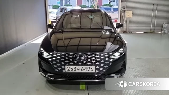 Hyundai The New Grandeur IG Hybrid 2021 Черный из Кореи