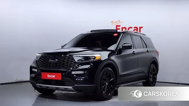 Ford Explorer 6th Generation 2021 Черный из Кореи