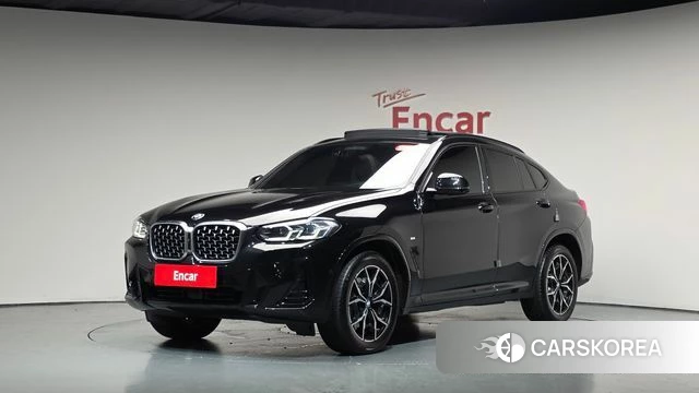 BMW X4 (G02) 2024 Черный из Кореи