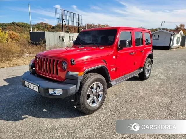Jeep Wrangler (JL) 2018 Красный из Кореи