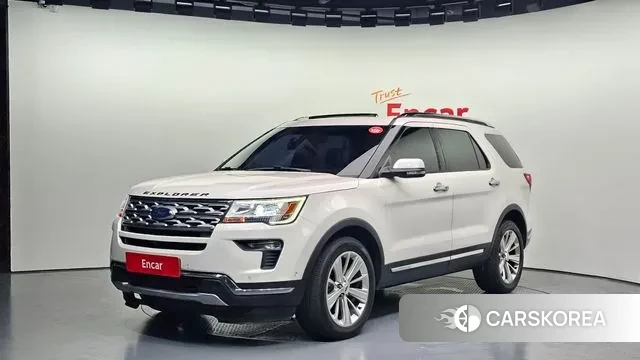 Ford Explorer 2019 Белый из Кореи