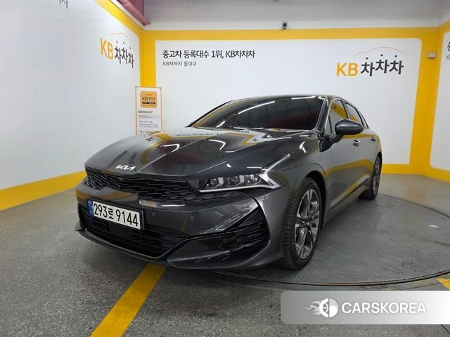 Kia K5 3rd generation 2021 Серый из Кореи