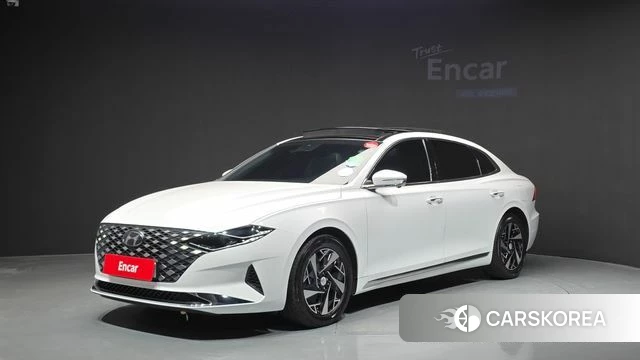 Hyundai The New Grandeur IG Hybrid 2022 Белый из Кореи