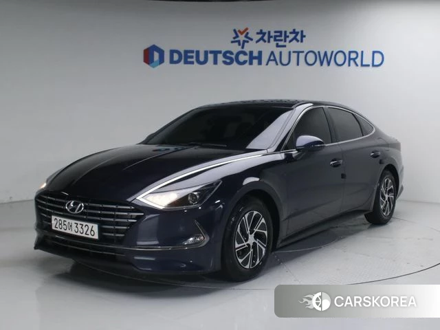 Hyundai Sonata Hybrid (DN8) 2021 Синий из Кореи