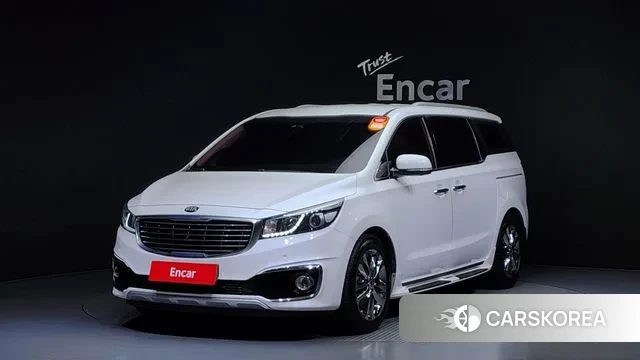 Kia All New Carnival 2018 Белый из Кореи