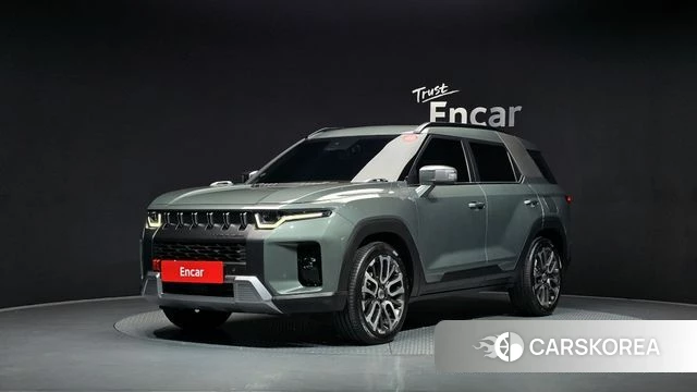 Ssangyong Torres 2023 Зеленый из Кореи