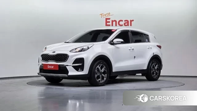 Kia Sportage The Bold 2021 Белый из Кореи