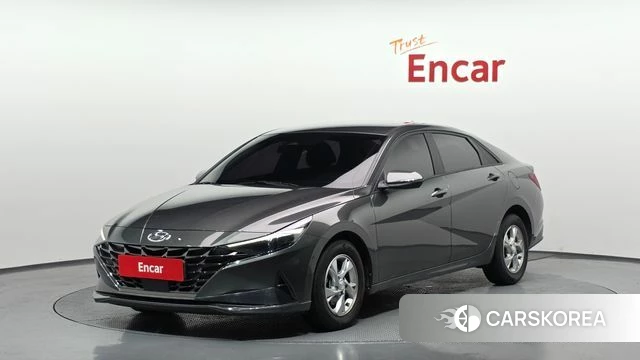 Hyundai Avante (CN7) 2021 Серый из Кореи