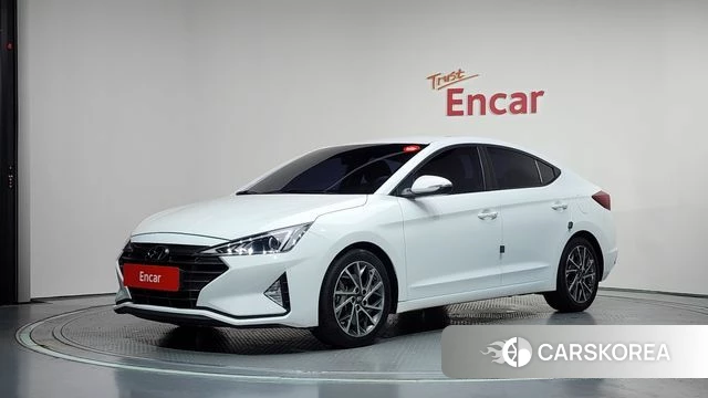 Hyundai The New Avante AD 2018 Белый из Кореи