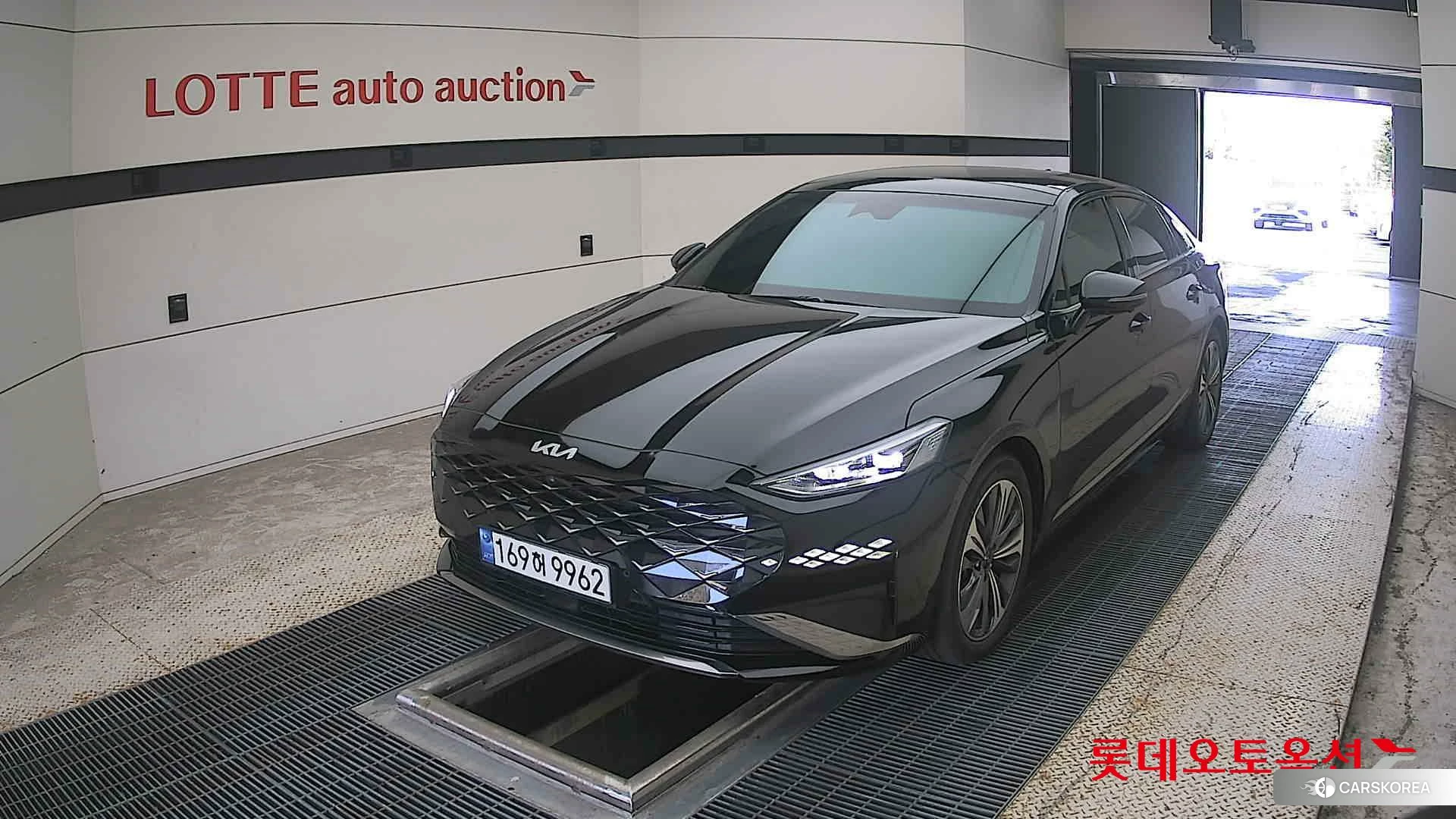 Kia K8 2023 Aurora Black Pearl из Кореи