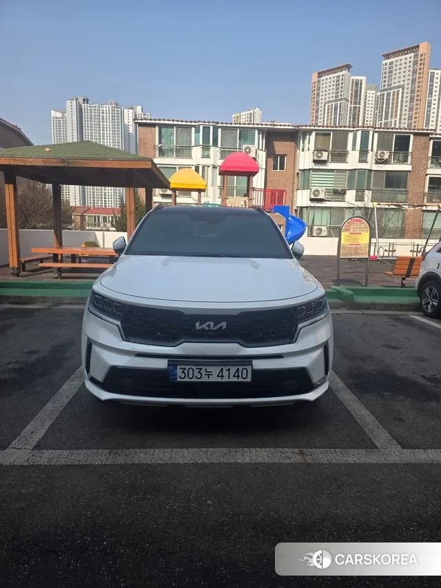 Kia Sorento 4th Generation 2022 Белый из Кореи