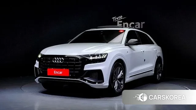 Audi Q8 (4M) 2022 Белый из Кореи