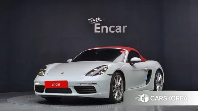 Porsche 718 Boxster 2020 Белый из Кореи
