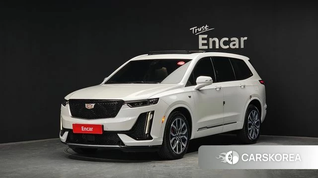 Cadillac XT6 2023 Белый из Кореи
