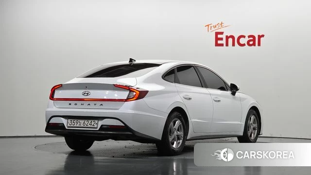 Hyundai Sonata (DN8) 2019 Белый из Кореи