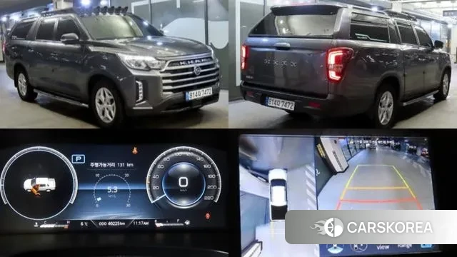 Ssangyong The New Rexton Sports Cannes 2022 Серый из Кореи