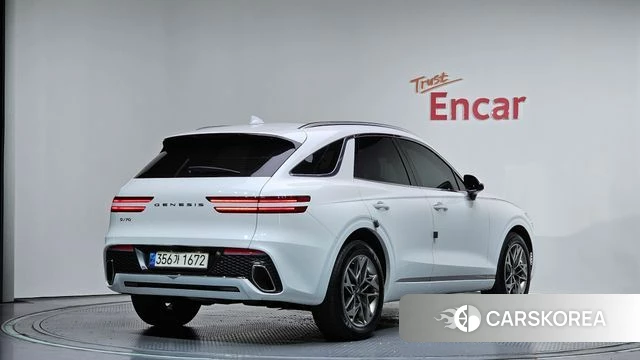 Genesis GV70 2021 Белый из Кореи