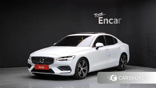 Volvo S60 3rd generation 2020 Белый из Кореи